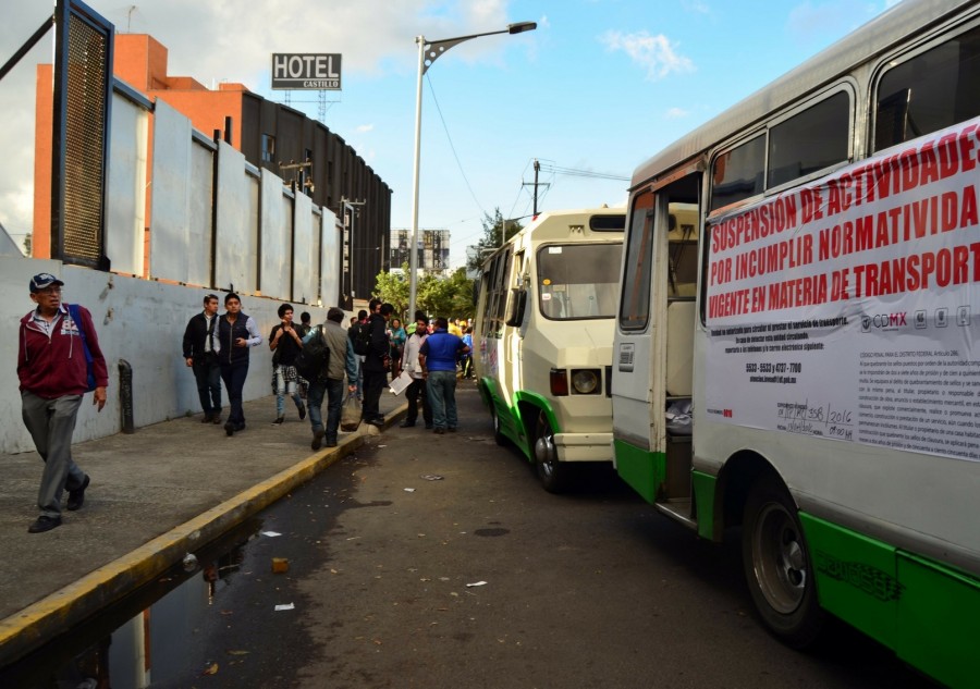 Sancionan a más de 2 mil vehículos de transporte público