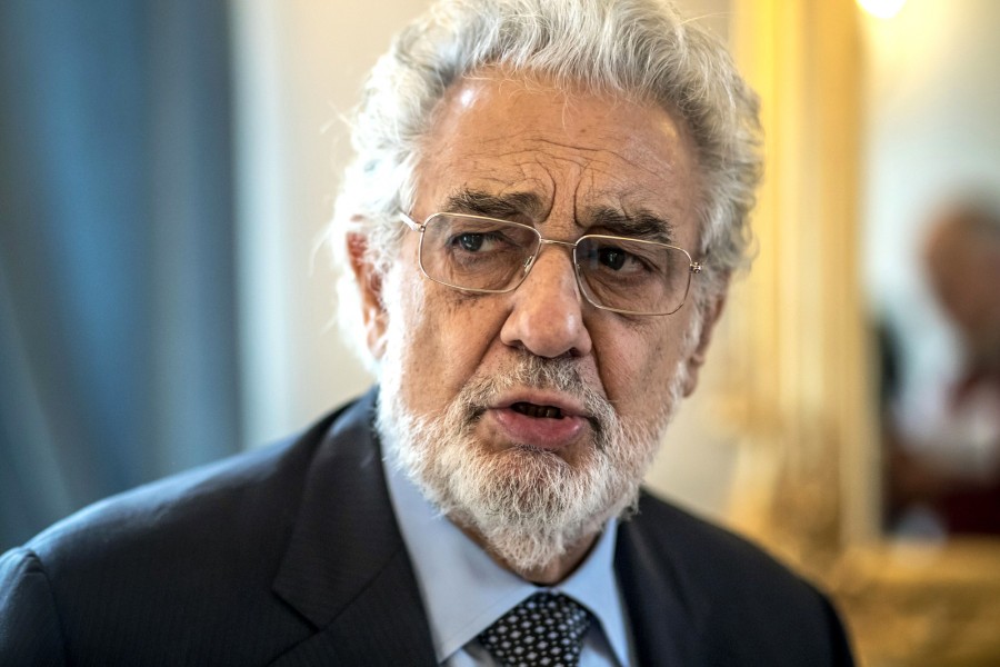 Acusan nueve mujeres de acoso sexual a Plácido Domingo
