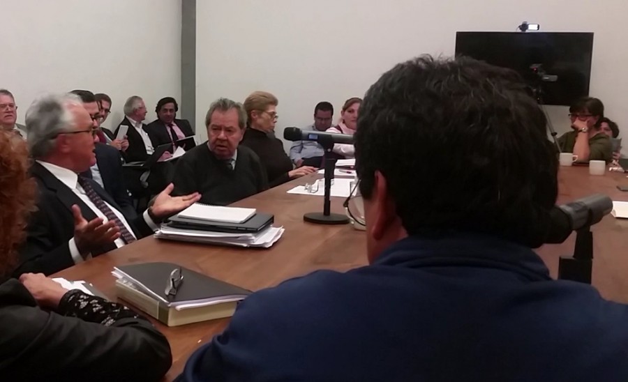 Manotazos sobre la mesa en la Asamblea Constituyente