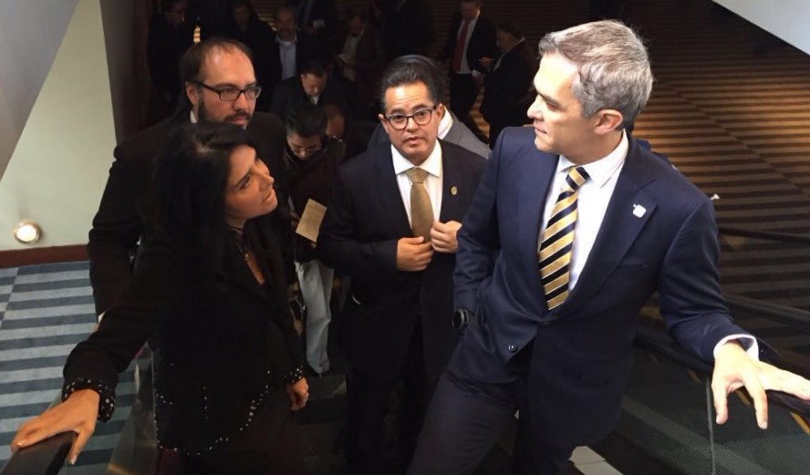 Pide PRD CdMx a Mancera abanderarlos en 2018