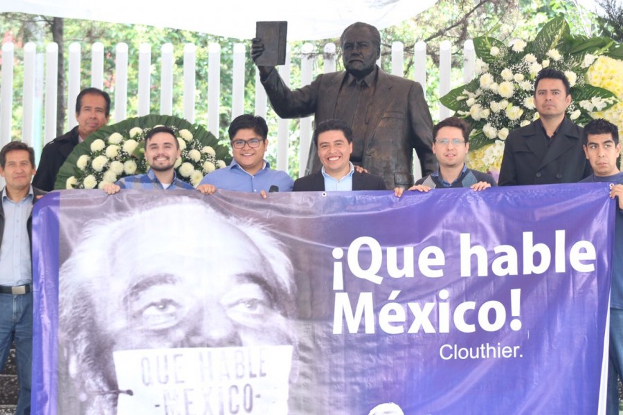 Recuerdan en su aniversario luctuoso a Manuel Clouthier