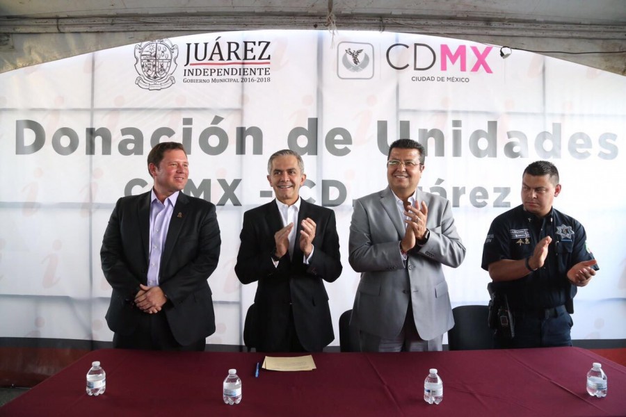 Dona Mancera patrullas a Ciudad Juárez y lleva El Médico en Tu Casa ?