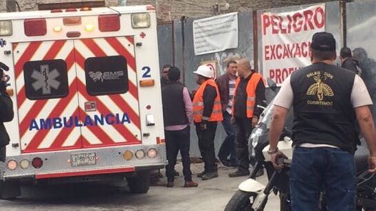 Muere trabajador en construcción; cuatro más resultan heridos