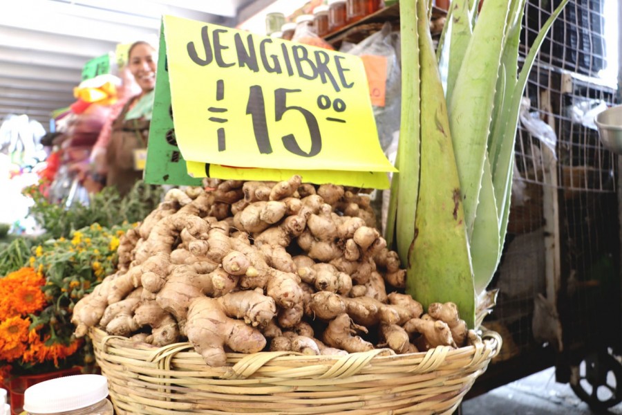 Comercian superalimentos en la Central de Abasto CDMX