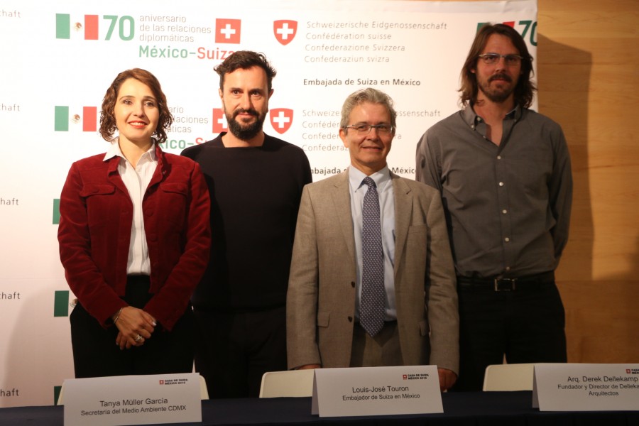 Celebran México y Suiza 70 años de relaciones diplomáticas