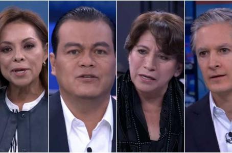 Primer debate oficial de los candidatos por EdoMex