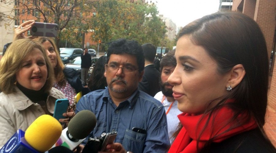 Confirma ante la CIDH Emma Coronel los malos tratos que vive El Chapo