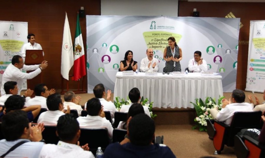 TEPJF realiza foros para fortalecer en la juventud la justicia electoral