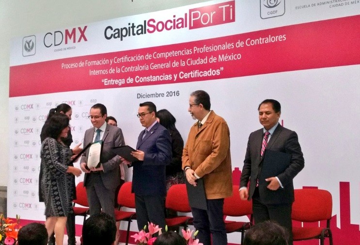 Certifica Contraloría General de la CDMX a Contralorías Internas