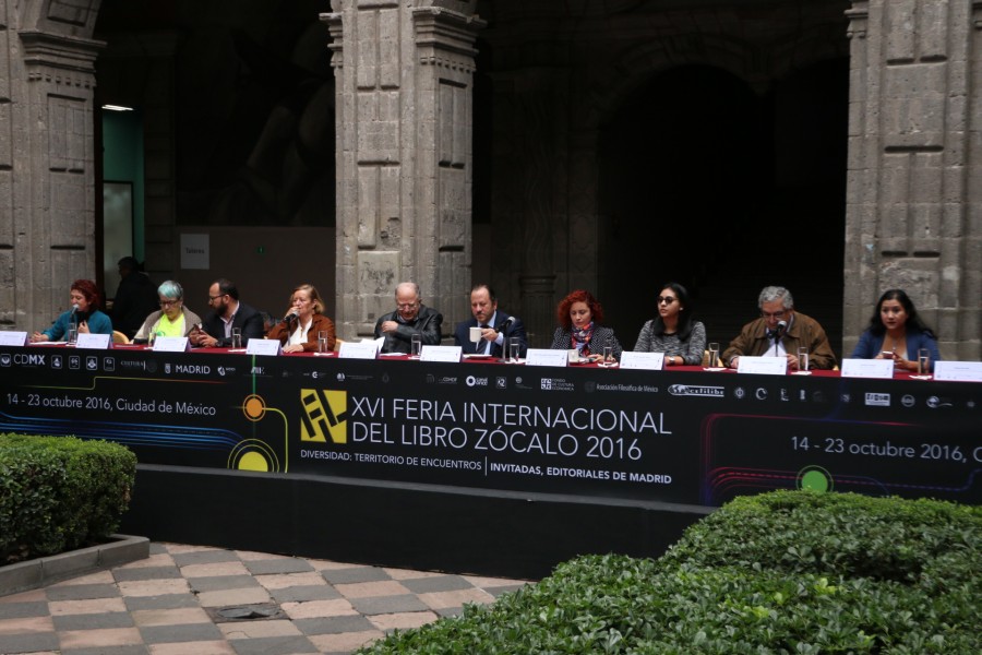Presentan la XVI Feria Internacional del Libro del Zócalo
