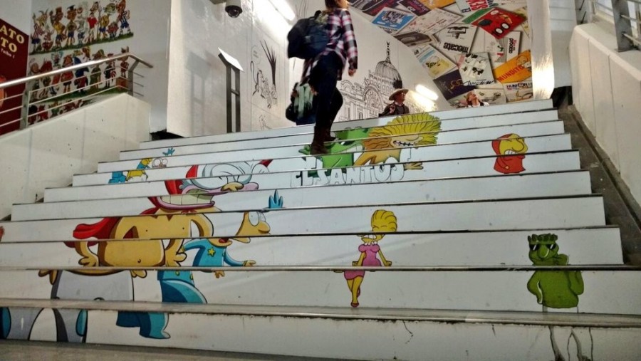 Nace el museo de la caricatura en la Línea 12 del Metro