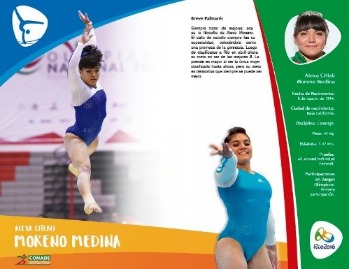 Alexa Moreno compite por primera vez en Juegos OlÃ­mpicos