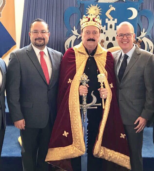 Enrique Michel festejó su cumpleaños como rey