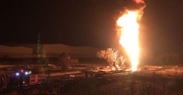 Nogales bajo llamas, por ducto de Pemex