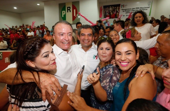 Respalda PRI a Enrique PeÃ±a