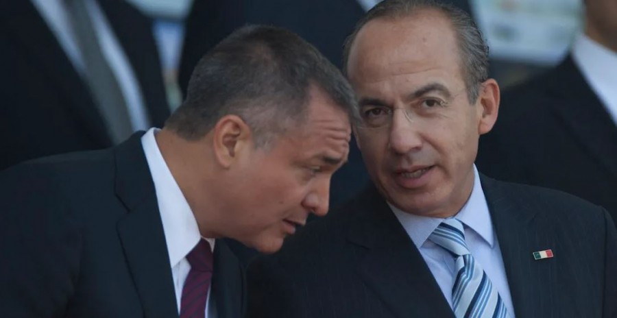 Calderón se declara a favor de la justicia y la ley tras detención de García Luna