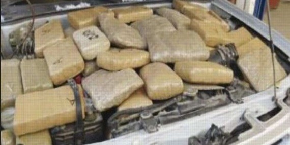 Capturan a menor con 128 kg de marihuana