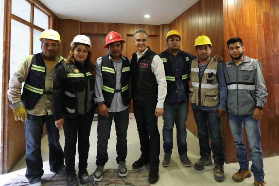 Mancera supervisa inmuebles en Cuauhtémoc