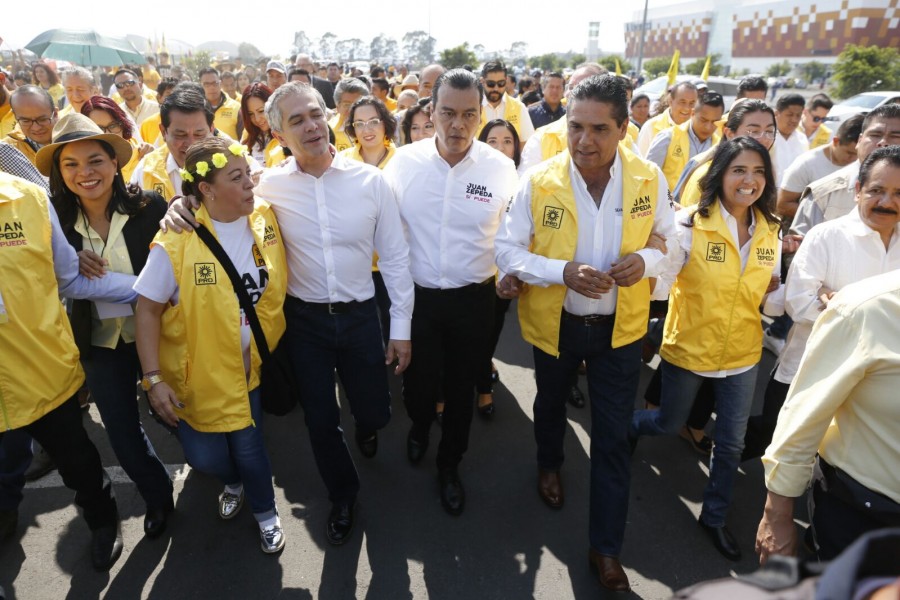 Zepeda es el mejor candidato en Edomex: Mancera