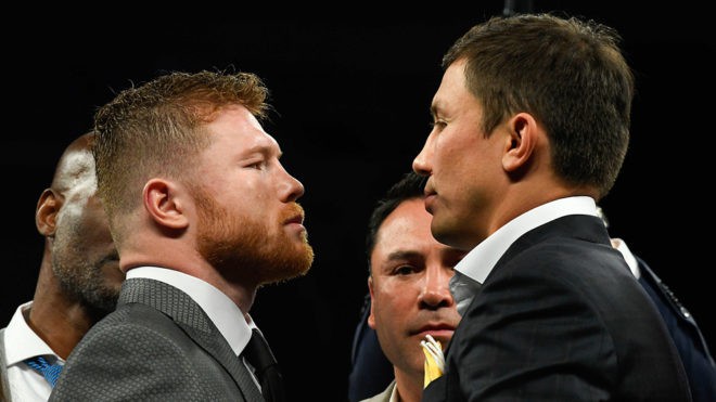 El Canelo y Golovkin comienzan su gira de promoción