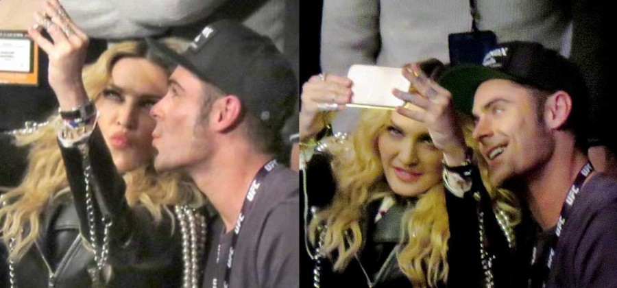Posible romance entre Zac Efron y Madonna