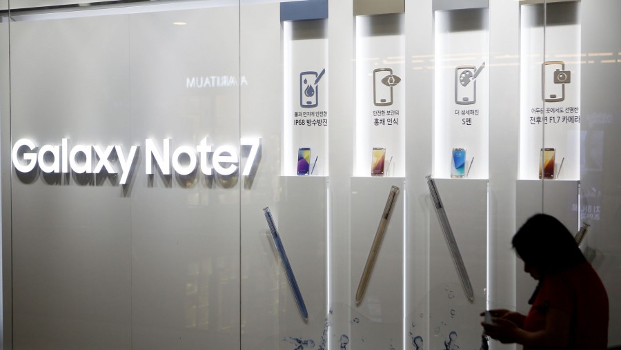 Samsung indemnizará a proveedores del Galaxy Note 7