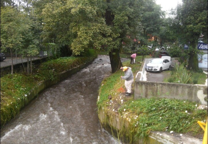 Intensifican acciones para evitar inundaciones en Magdalena Contreras