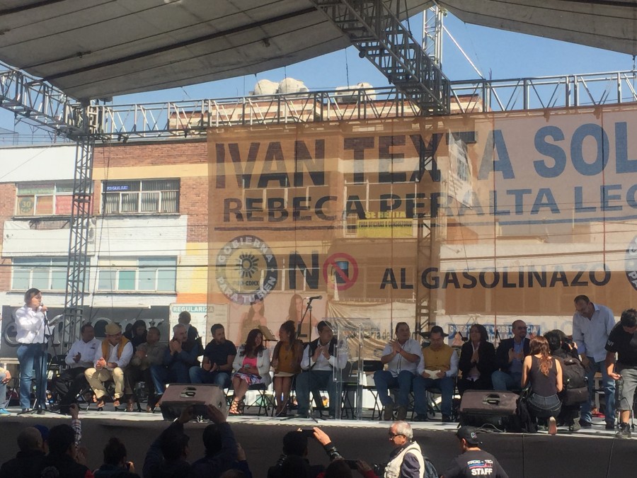 Comienza Asamblea Informativa del PRD contra el gasolinazo en Iztapalapa