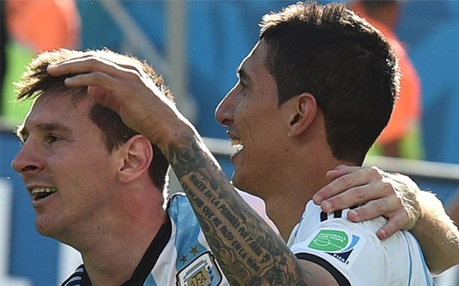 Di María considera a Messi como el mejor jugador de todos los tiempos.
